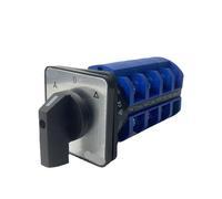 3 Positions Rotary Cam Switch 4 Levels Selector 63A 690V Changeover Gear Silver Contact YMW26 1Pcs