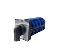 3 Positions Rotary Cam Switch 4 Levels Selector 63A 690V Changeover Gear Silver Contact YMW26