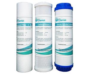 3 Pre-Filters Replacement for Reverse Osmosis Water Filer Systems - Water Filter Man ltd Branded