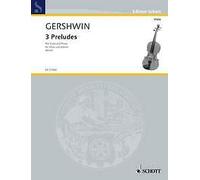 3 Preludes viola and piano George Gershwin Schott Music