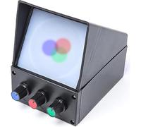 3 Primary Colors Synthesis Experiment Device, 3-Color Light Source Demonstrator,with Adjustable Luminosity, for School