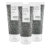 3 products for spots, acne and blackheads on the back and bottom from Australian Bodycare |Tea Tree Oil specially suited to prevent skin problems on your back and bottom