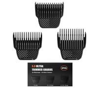 3 Professional Trimmer Guards for Manscaped The Lawn Mower 5.0 Ultra - 7 Cutting Lengths from 1/18"-1/2" Fit for Manscaped Lawn Mower 5.0 Trimmer Replacement Guards