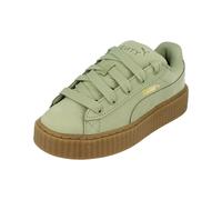 Fenty x PUMA Creeper Phatty Earth Tone Sneakers Unisex, Green Fog/Gold/Gum, size 3