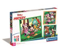 3 Puzzles - Mickey Mouse Celebration
