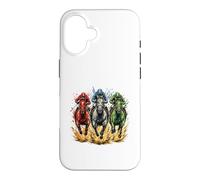 3 Racing Horses - Horse Racing Racetrack Horse Race Fan Case for iPhone 16