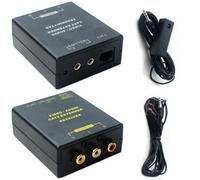 3 Rca Phono & Ir Over 300M Cat5E Cat6 Cable Extender Balun Kit Av Audio Video