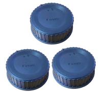 3 Rear Lens Cap Cover Compatible with Nikon F Mount Lens for Camera D3400 D5600 D850 D7500 D3500 D780 D4 D3 D2 D1 D800 D700 D300 D200 D7000 D5100 D5000 D3200 D3100 D3000 D90 D80 D6 D5 D810A D7200 D500