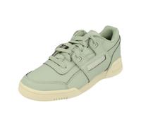 Reebok Classic Workout Lo Plus Womens - Green - Size UK 3