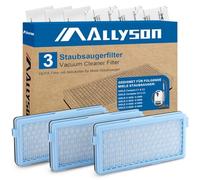 3 Replacement Filters Compatible with Miele Vacuum Cleaner Compact C1 & C2, Complete C2 & C3, S8340, 3 HEPA Filters and 3 Motor Protection Filters, Exhaust Filter Compatible with S4000, S5000, S6000