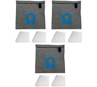 3 Reusable Permanent Textile Vacuum Cleaner Bags Compatible with AEG UltraSilencer VX8-2-ÖKO