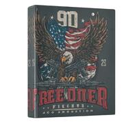 3 Ring Binder Armed Eagle A4 Binders with Clip Hold 200 Sheets with PVC Pockets Files Organisation for School Office Supplies 1 Pack