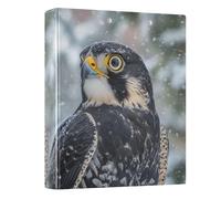 3 Ring Binder Falcon A4 Binders with Clip Hold 200 Sheets with PVC Pockets Files Organisation for School Office Supplies 1 Pack