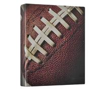 3 Ring Binder Football Ball A4 Binders with Clip Hold 200 Sheets with PVC Pockets Files Organisation for School Office Supplies 1 Pack