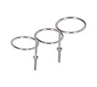 3 Ring Cup Holder Stainless Steel Drink Bottle Storage Boat Yacht Truck RV Accessory