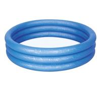 3 Ring Paddling Swimming Pool BLUE 183cm x H33cm 480L Capacity Outdoor Fun