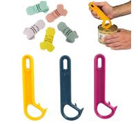 3 Ring Pull Can Opener Aid and 5 Macaron Cat Paw Bottle Openers, Effortless Opening Solution for the Elderly, Arthritis Sufferers and Nail Care Lovers, Portable Kitchen Gadgets for Home Use and Outdoo