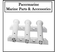 3 rod Fishing Rod Holder Side Mount Storage