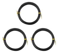 3 Roll Bonsai Training Wire, Length 10 Meters Aluminum Suitable for Outdoor Plant Pot And DIY Art Crafts,Diameter 5mm(Diameter 4mm)