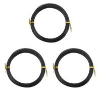 3 Roll Bonsai Training Wire, Length 10 Meters Aluminum Suitable for Plants Trees Shaping Bending Indoor,Diameter 5mm(Diameter 5mm)