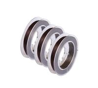3 Rolls 0.8mm Elastic Bracelet String 10m Stretchy Elastic Cord Thread for Bracelet Jewellery Making (Dark Brown)