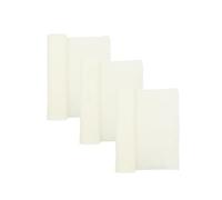 3 Rolls Crepe Paper Streamers for Flower Making Crepe Paper Sheets Rolls Set-10in Width, 8ft Length-Wrapping Paper Crafts Room Wall Party Decoration (Cream)