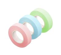 3 Rolls Eyelash Extension Tape, 9M/10 Yards Long Breathable Micropore Adhesive Lash Tape, Waterproof Makeup Gel Eyelash Tapes for Extensions, Eyeshadow Tapes, Lash Tape for Eyelash Extension
