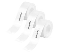 3 Rolls for Qutie Label Maker Tape, for PRT Label Tape, Waterproof Self-Adhesive Labels for DIY Marking of Name, Price, Shelf Life & Classification Thermal Printer Labels(15mm x 4m/Roll)