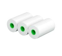 3 Rolls Label Paper Sticker Self-Adhesive Waterproof Oil-Proof Paper for Learning, Note, Journal, DlY,Work for Pocket Printer(3Rolls 30mm Label)
