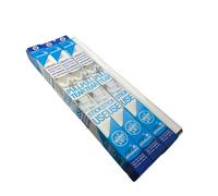 3 Rolls of Magic Whiteboard - Plain White 25 Perforated A1 Sheets. Static & Portable White Board for Walls, Doors, Windows. Sticks to Any Flat Surface. Write on with Any Dry Erase Marker - Easy Clean