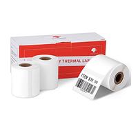 3 Rolls of Phomemo m110 Paper, 1.57"x1.18" (40x30 mm) Self-Adhesive Direct Thermal Labels, Thermal Label for Phomemo M110 M108 M220 M221 M150 M100 M250 M260 Label Maker, for Barcode, Address, Price