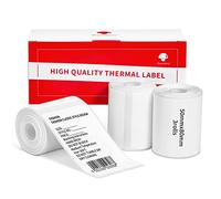 3 Rolls Phomemo M110/M120 Printer Labels, 50x80mm(1.97"x3.15") Label Maker Self-Adhesive Direct Thermal Square Papers for Phomemo M110/M120/M220/M221 Label Maker for Barcode, Address, Clothing