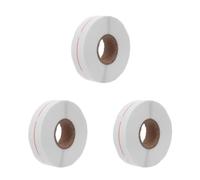3 Rolls Red Dosage Marker Roll for Veterinary Syringes | Background, Bright Marking, Easy Identification, Clean Removal for Nurses, Caregivers, Pharmacy Trays