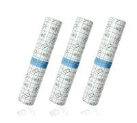 3 Rolls Tattoo Aftercare Waterproof Bandage, 1m x 15cm Second Skin Tattoo Cover Transparent Film Dressing, Stretch Adhesive Bandage for Wrists, Shoulders, Arms