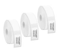 3 Rolls Thermal Label Maker Tape 12x40mm Waterproof Self-Adhesive Name Stickers Compatible for D11 Deli Q1/Q2/Q3/Q1A Yakelai D30/D32/D35/030 Ningyou P11/P12/P15 Labeling Tape for Classification