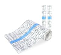 3 Rolls Transparent Tattoo Tape Set, 15cm*1m Tattoo Aftercare Waterproof Bandage, Second Skin Tattoo Cover Up Tape, Tattoo Bandage Clear Adhesive Antibacterial for Tattoo Care, Wound Protection