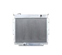 3 Row Aluminum radiator + Fans Compatible With 1983-1997Ford F Super Duty F-150 F-250 F-350 F59 AT MT
