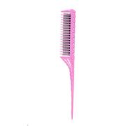 3-Row Teeth Teasing Comb Detangling Brush Tail Adding Volume Back Coming Hairdressing Combs