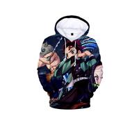 (#3, S) Demon No Slayerkimetsu Yaiba 3d Printed Hoodie Sweatshirt Pullover Coat Hooded