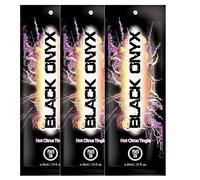 3 SACHETS OF POWER TAN BLACK ONYX TANNING LOTION