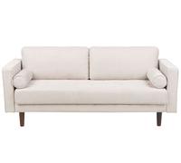 Sofa 3 Seater NURMO Fabric Light Beige