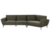 3 Seater Fabric Sofa Green KANSSELI