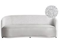 3 Seater Fabric Sofa Grey ROSET