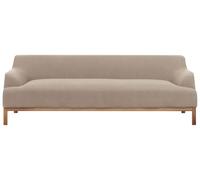 3 Seater Fabric Sofa Taupe SOSJO
