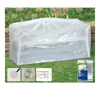 3 Seater Garden Bench Cover Clear 160x80x75cm - Weatherproof Protection
