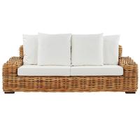 3 Seater Sofa 3 Seater Rattan Natural FORLI