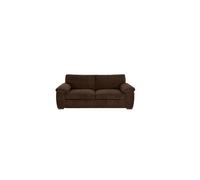 (3 Seater Sofa, Chocolate) Atrani Jumbo Cord Fabric Sofa