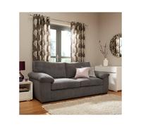 (3 Seater Sofa, Grey) Atrani Jumbo Cord Fabric Sofa