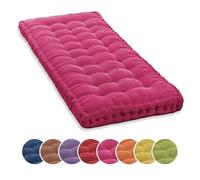 3 Seater Swing Outdoor Cushion Set 40x40 cm & 55x155 cm Garden Loun Pillows for Ultimate Comfort Relaxing Patio Furniture Stylish Pink Design