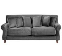 Beliani Sofa Eike Velvet Grey 2 Seater